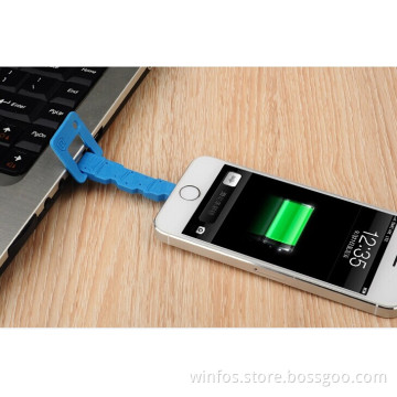 Key Data Cable, Key Charger Cable for iPhone6 Plus, Mini Data Cable, Mini Charger Cable